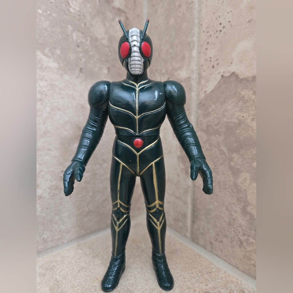 1993 Kamen Rider Zo Moveable Figure Soft Vinyl Bandai Japan 6" Masked Rider